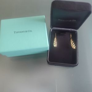 Tiffany & Co. 18K Yellow Gold Spiral Earrings